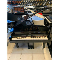 Piano de Cauda Profissional Digital Acordes Dp-740k Preto Autobrilho 