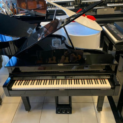 Piano de Cauda Profissional Digital Acordes Dp-740k Preto Autobrilho 