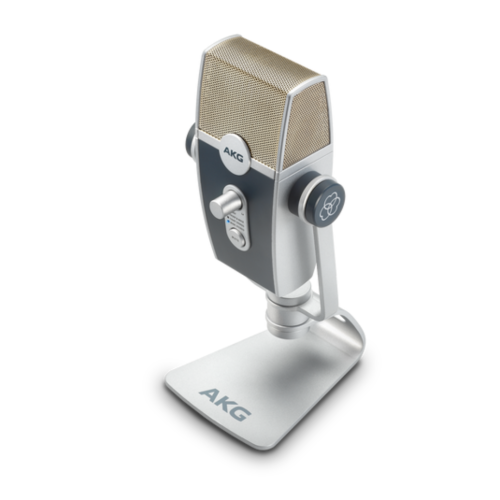Microfone Akg Lyra C44 Usb Multimono Ultra Hd  Microfone Akg Lyra C44 Usb Multimono Ultra Hd