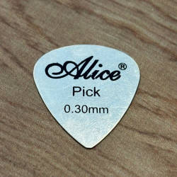 Palheta Alice Aco Bxg 0.30Mm Cromada