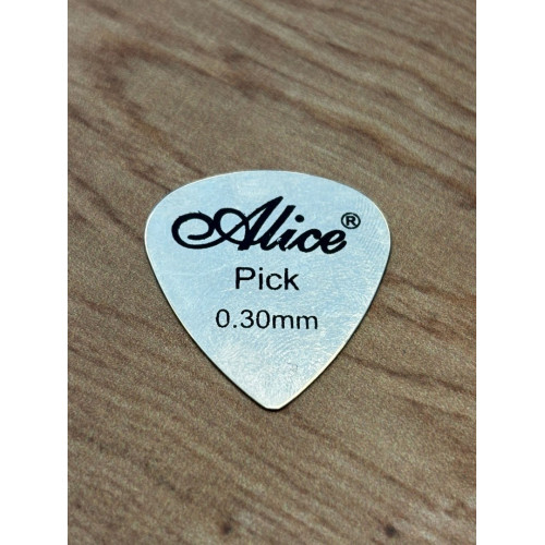 Palheta Alice Aco Bxg 0.30Mm Cromada