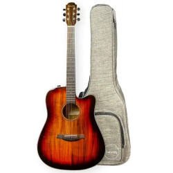 Violao Benson Exd500ce Aço El Acustico Kb N Koa Burst - 11327