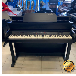 Piano Digital Harmonia Hs88 Roma Preto Fosco - Seminovo