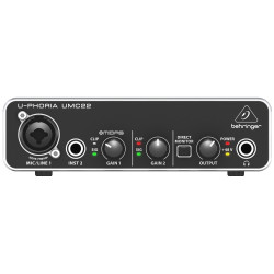 INTERFACE AUDIO BEHRINGER U-PHORIA UMC22 - 8401