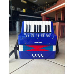 Acordeon Concert Infantil Azul Ca-8 17 Teclas 8 Baixos
