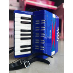Acordeon Concert Infantil Azul Ca-8 17 Teclas 8 Baixos