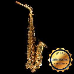 SAXOFONE ALTO CONDOR CSA21 LAQ - SEMINOVO