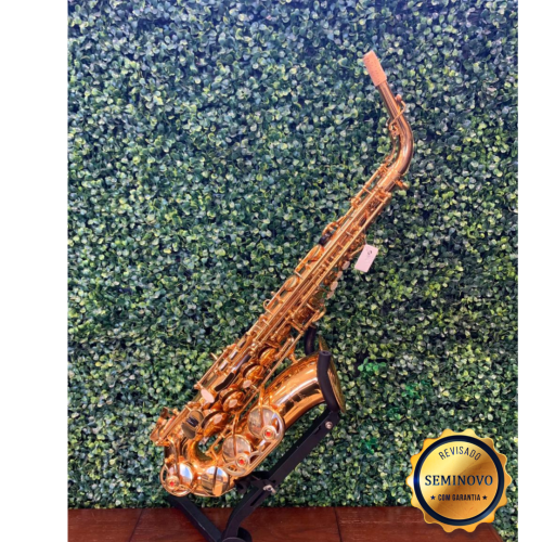 Saxofone Alto Condor Laq - Seminovo.