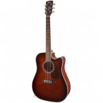 VIOLAO CORT MR500E BR ACO ELETROACUSTICO - BROWN BURST 