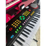 Teclado Custom Kids 44 Teclas com Microfone Ckkb44 Preto