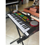 Teclado Custom Kids 44 Teclas com Microfone Ckkb44 Preto