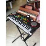 Teclado Custom Kids 44 Teclas com Microfone Ckkb44 Preto