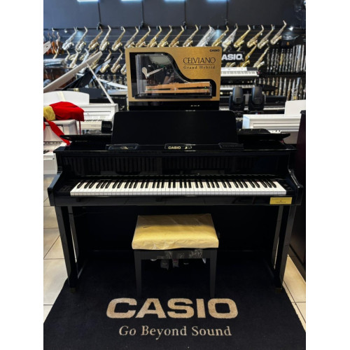 PIANO DIGITAL CASIO CELVIANO GRAN HYBRID GP 510BP C. BECHSTEIN PRETO