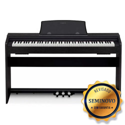 PIANO DIGITAL CASIO PRIVIA PX 770 BK - SEMINOVO