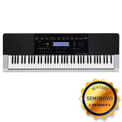TECLADO CASIO WORKSTATION WK 240 - SEMINOVO