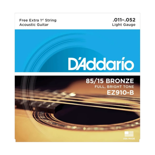 Encordoamento Daddario Violao Aco 011 Ez310b