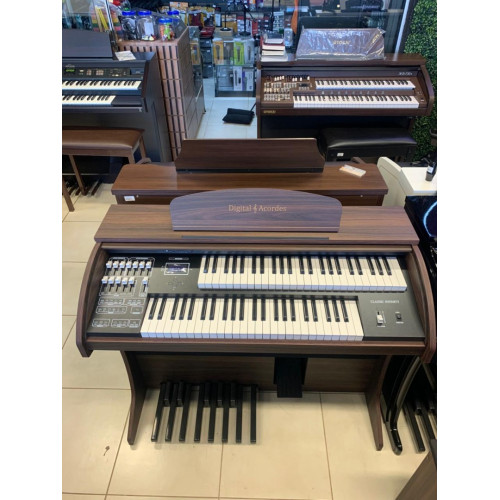 Orgao Digital Acordes Infinity Classic Marrom