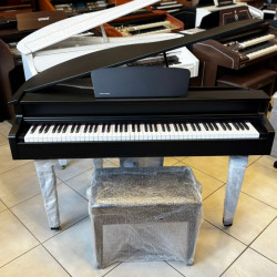 Piano de Cauda Reduzida Digital Acordes P2006 Preto Acetinado