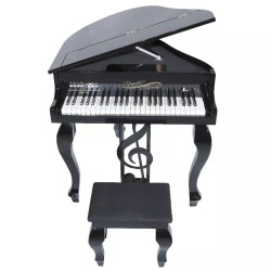 PIANO DE CAUDA DIGITAL ACORDES KIDS PLUS PRETO INFANTIL