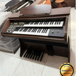 Orgao Digital Acordes Serie Ouro Amadeirado C/Banqueta - Seminovo 