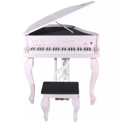PIANO DE CAUDA DIGITAL ACORDES KIDS PLUS BRANCO INFANTIL