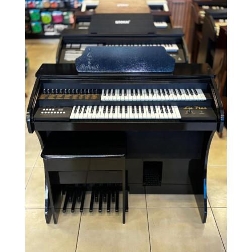 Orgao Rohnes Liz Plus C/ Banqueta - Preto Brilho