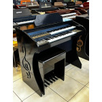 Orgao Rohnes Liz Plus C/ Banqueta - Preto Brilho