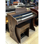 Orgao Rohnes Liz Plus C/ Banqueta - Marrom Oliva