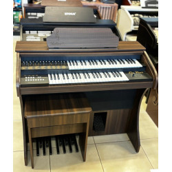 Orgao Rohnes Liz Plus C/ Banqueta - Marrom Oliva