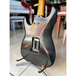Guitarra Dolphin Strato Preta Seminovo