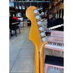 Guitarra Dolphin Strato Preta Seminovo