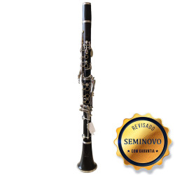 CLARINETE EAGLE CL04N BB 17CH ABS - SEMINOVO