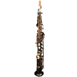 SAXOFONE SOPRANO CONDOR CSS42A ANTIQUE BRONZE ENV - MOSTRUARIO