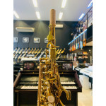 Saxofone Soprano Eagle 0812 Laq C/ Tudel Inteiriço C/ Capa  C/boquilha- Seminovo