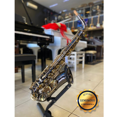 Saxofone Alto Eagle Black Onix - Seminovo