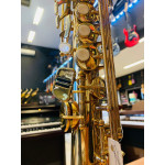 Saxofone Soprano Eagle 0812 Laq C/ Tudel Inteiriço C/ Capa  C/boquilha- Seminovo