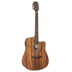 VIOLAO HOFMA HMF280 STNT EL ACUSTICO MAHOGANY