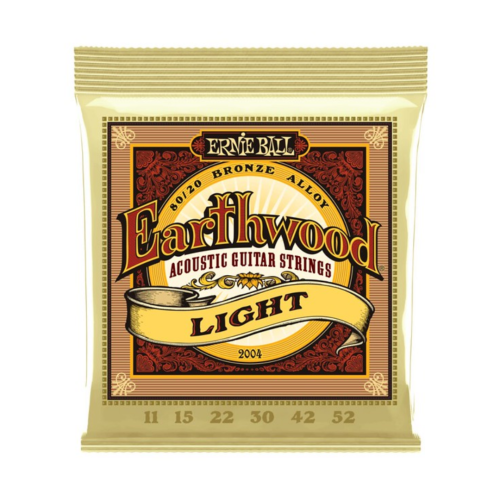 Encordoamento Ernie Ball Violao Aco 011 Earthwood Folk Light Leve Encordoamento Ernie Ball Violao Aco 011 Earthwood Folk Light Leve