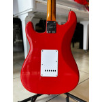 Guitarra Squier By Fender Strato Orange S/alavanca - Seminovo 
