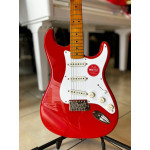 Guitarra Squier By Fender Strato Orange S/alavanca - Seminovo 