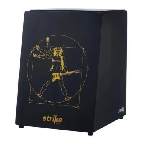 CAJON FSA STRIKE COM CAPTAÇÃO SK5066 DA VINCI PRETO FOSCO 