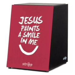 CAJON FSA STRIKE COM CAPTAÇÃO SK5014 PRETO FOSCO JESUS