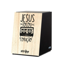 CAJON FSA STRIKE COM CAPTAÇÃO SK5054 HEART PRETO FOSCO