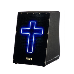 Cajon Fsa Gospel Fg1518 Cruz Neon