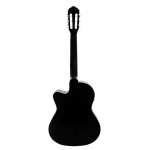 VIOLAO GIANNINI NF14 FLAT EL ACUSTICO NY PRETO