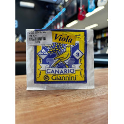 Corda Canario Avulsa Viola Aco 3º Si Gesvb com Bolinha
