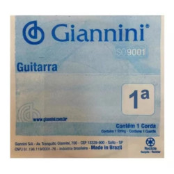 CORDA GIANNINI GUITARRA 1º MI 009 - GEEGST9.1 - 6929