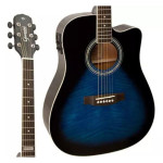 VIOLAO GIANNINI FOLK CUTUWAY GF1D CEQ DBB DARK BLUE BURST - 22903