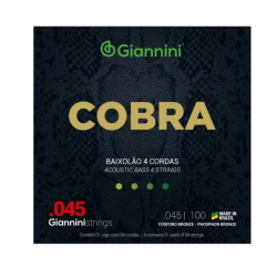 Encordoamento Giannini Baixolao 0.45 Geebasf Bronze Fosforozo