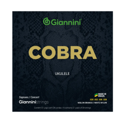 Encordoamento Giannini Ukulele Geuksc Concert